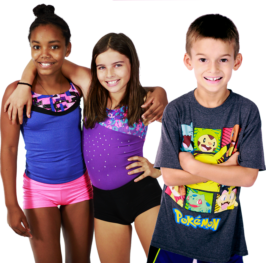 Usa Kids - Girl Clipart (895x886), Png Download