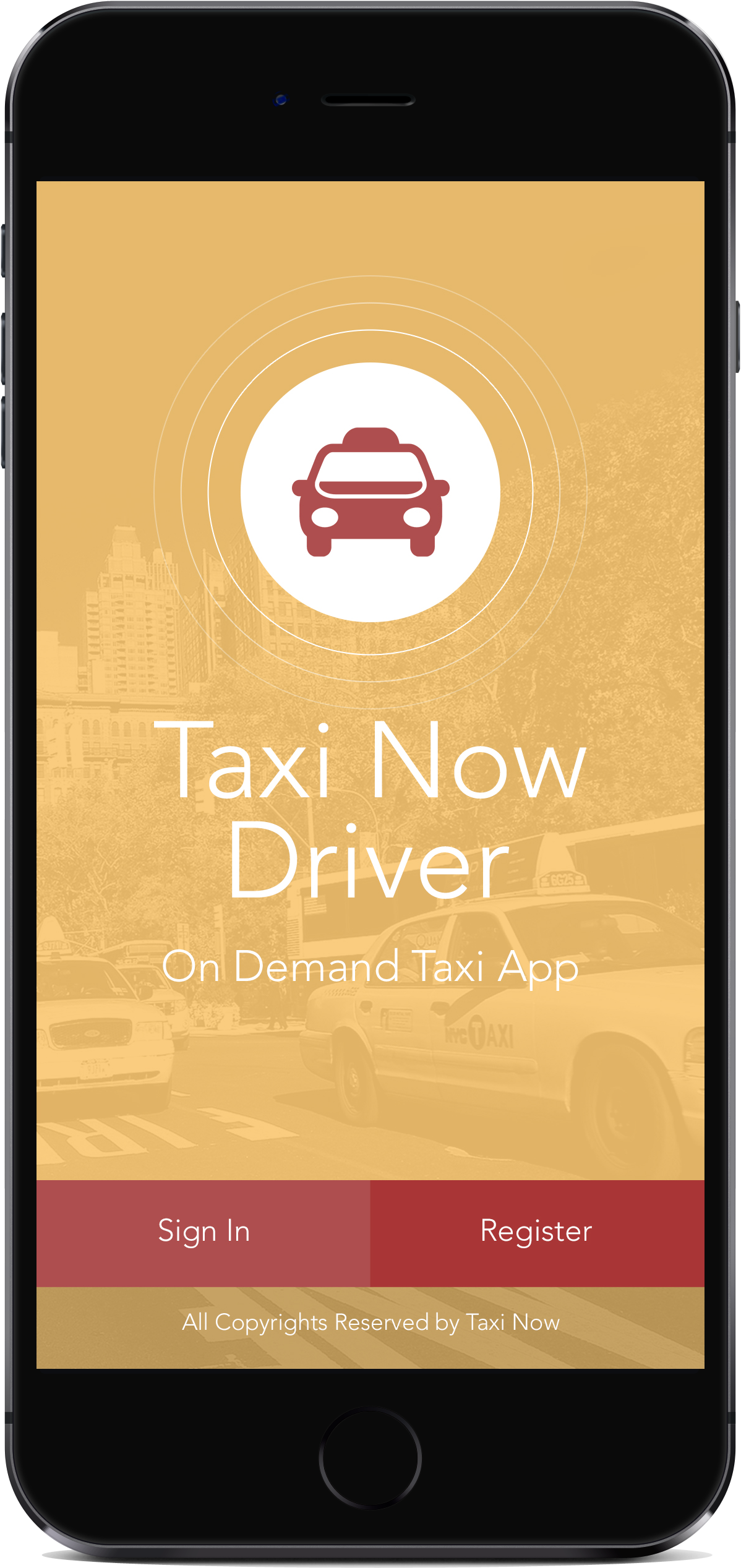 Android Source And Ios Source Code For Starting A Taxi - Android Taxi App Source Code Clipart (1380x2740), Png Download