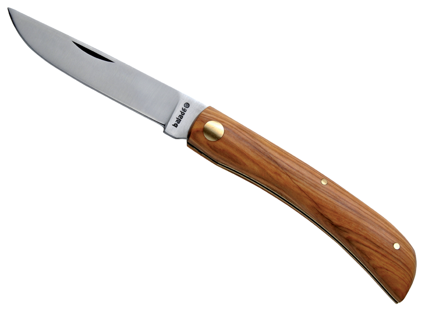 Traditional Pocket Knife 'terroir' Olive Tree Wood - Knife Clipart (900x660), Png Download