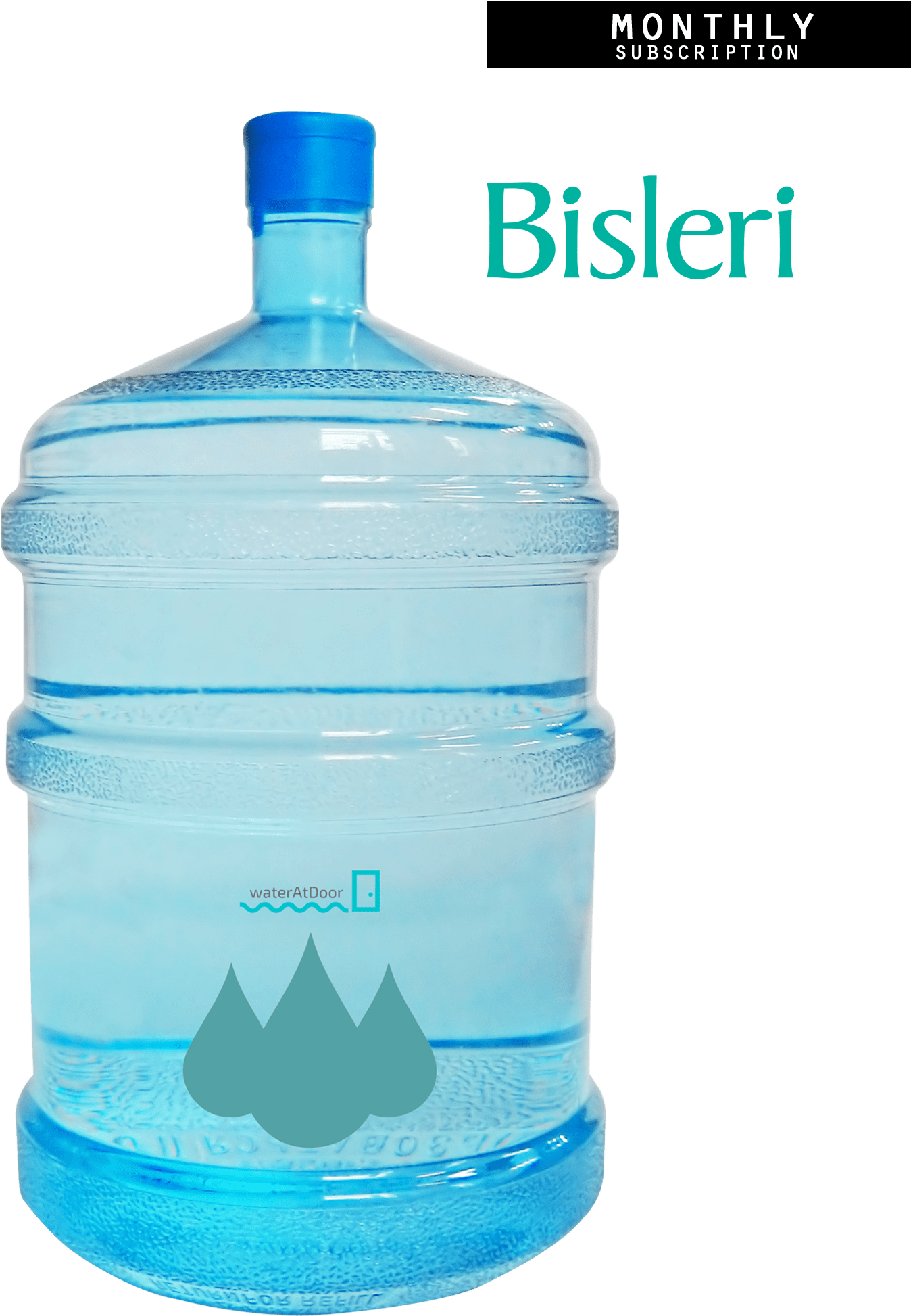 Bisleri Water Can 20 Litre Clipart (1348x1946), Png Download