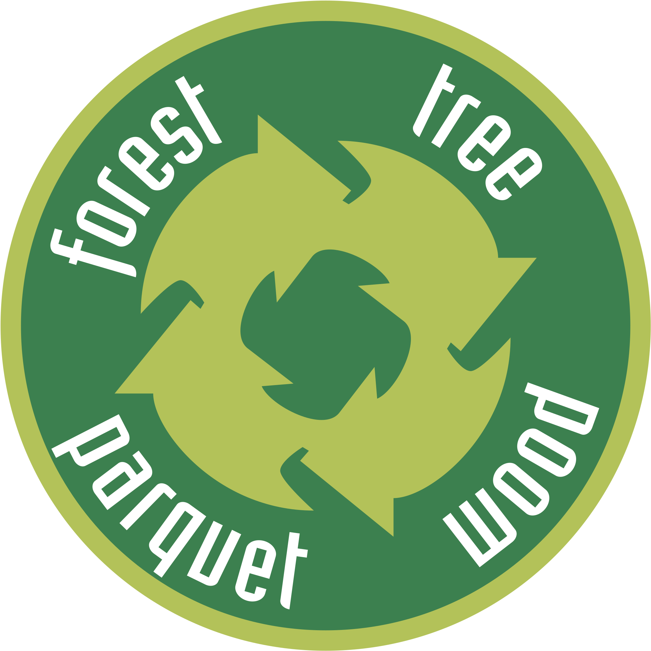 Forest Tree Parquet Wood Logo Png Transparent - Lavender Aesthetic Ariana Grande Clipart (2400x2400), Png Download