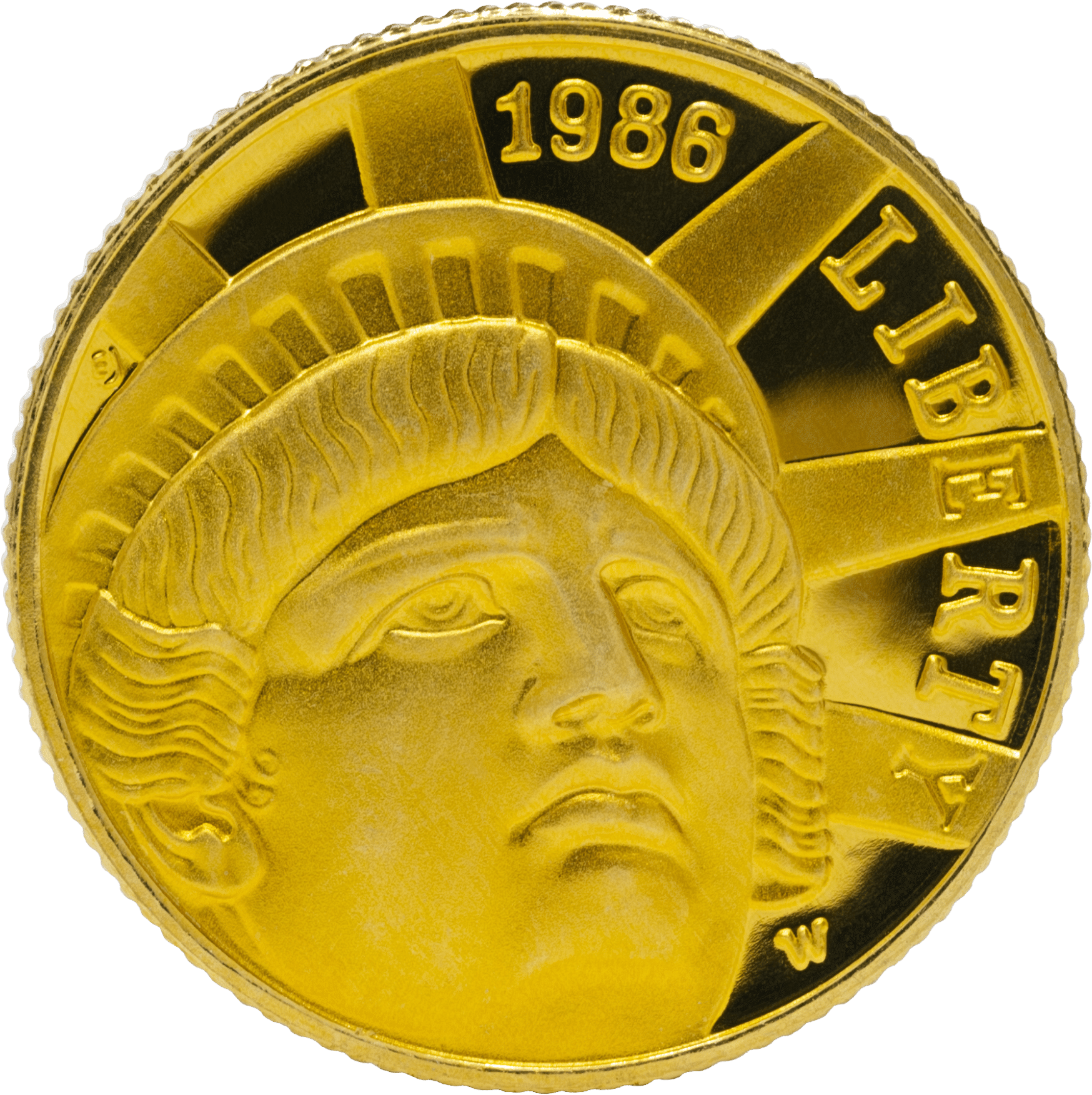 Gold United States $5 Coin Bu/proof - Coin Clipart (2000x1810), Png Download