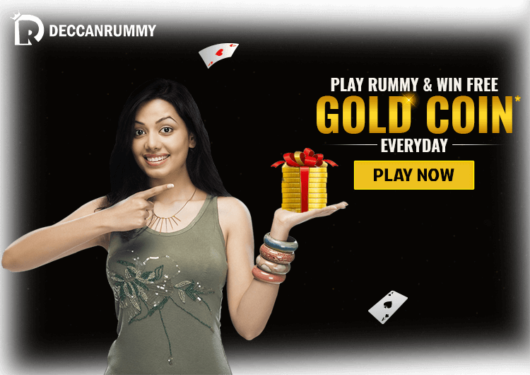 Play Rummy Free & Win Gold Coin Everyday - Event Clipart (750x530), Png Download