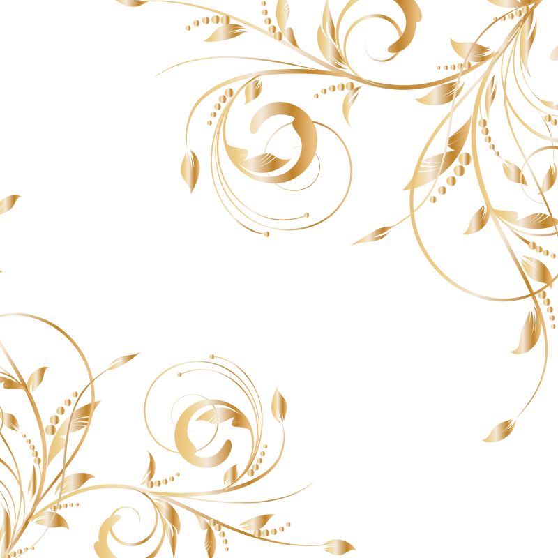 Pattern Border Png Transparent Image - Gold Vector Pattern Png Clipart (800x800), Png Download