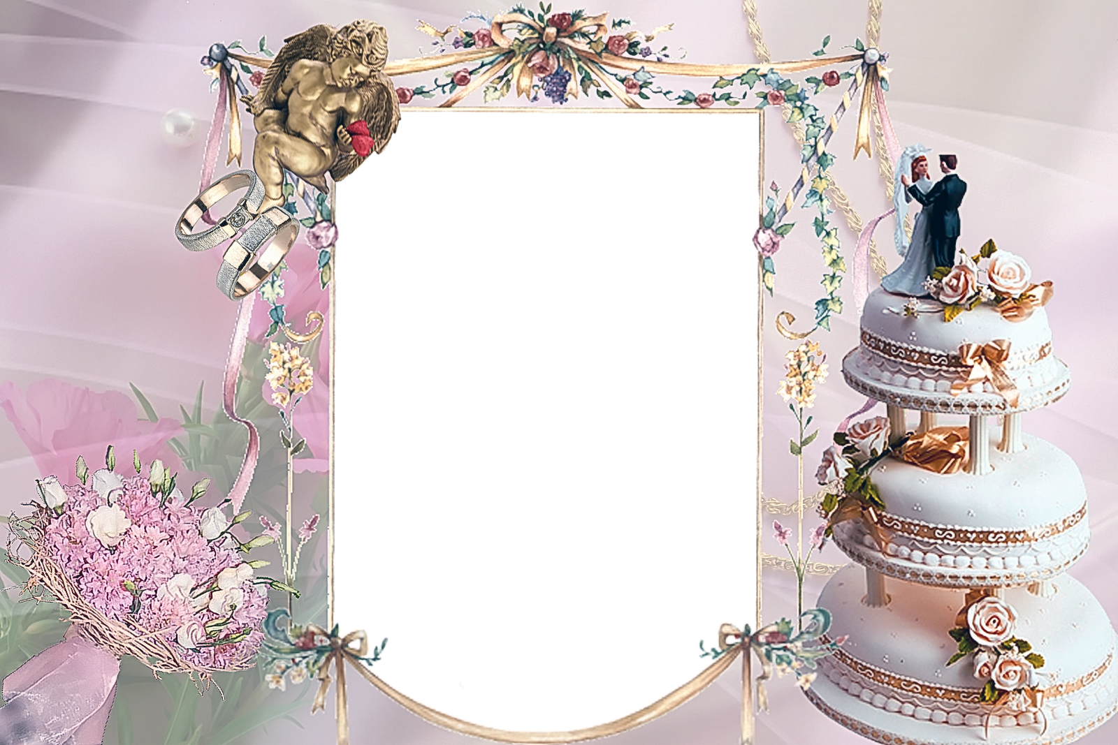 New Photo Album Frame Latest Karizma Album Templates - Wedding Photo Frames Psd Free Download Clipart (1600x1067), Png Download