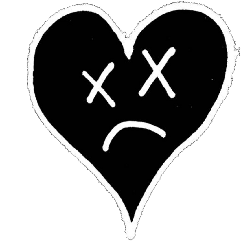 Doodle Sticker - Mars Argo Heart Clipart (1024x917), Png Download