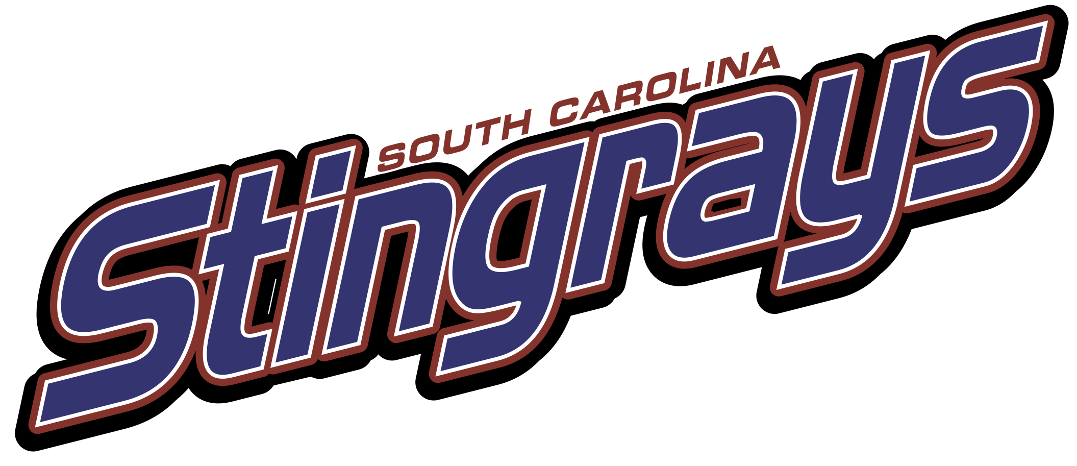 South Carolina Stingrays Logo Png Transparent - South Carolina Stingrays Clipart (2400x2400), Png Download