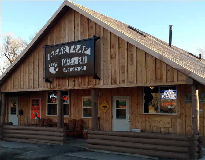Bear Trap Cafe & Bar - Log Cabin Clipart (669x669), Png Download