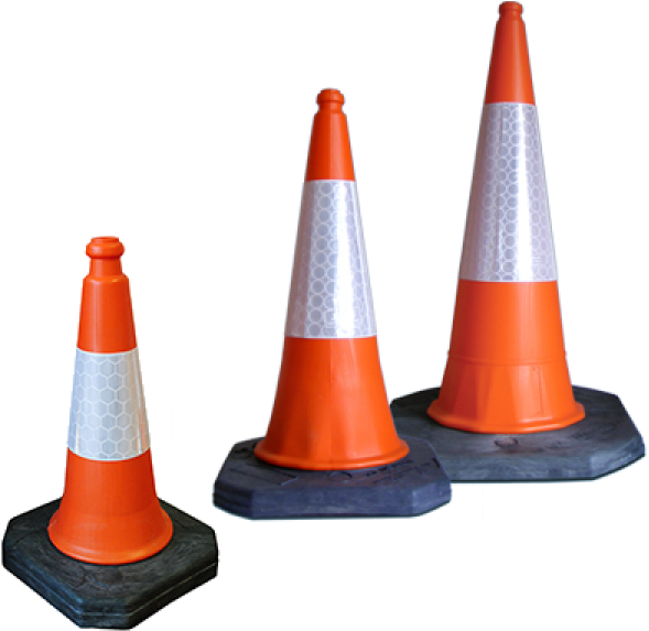Bigfoot 50cm Traffic Cones - Traffic Cone Clipart (600x600), Png Download