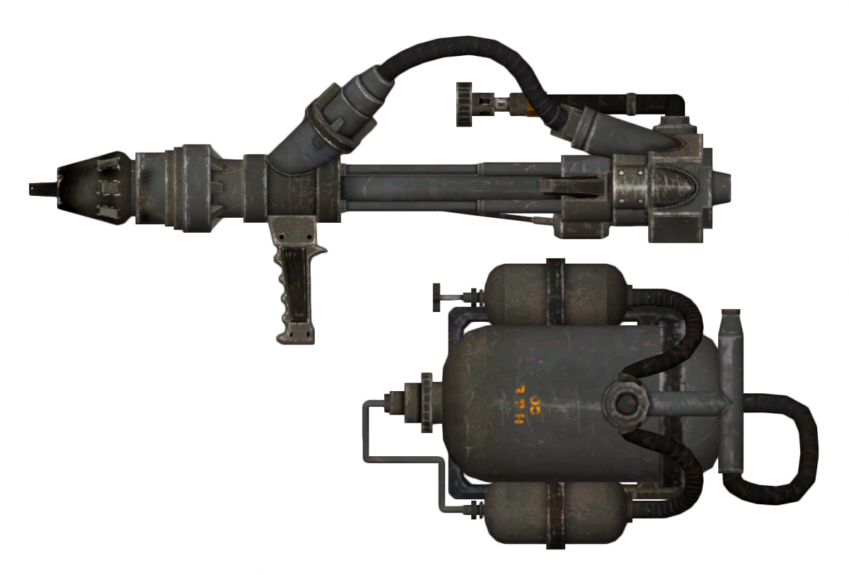 Flamer - Fallout New Vegas Flamer Clipart (1200x813), Png Download