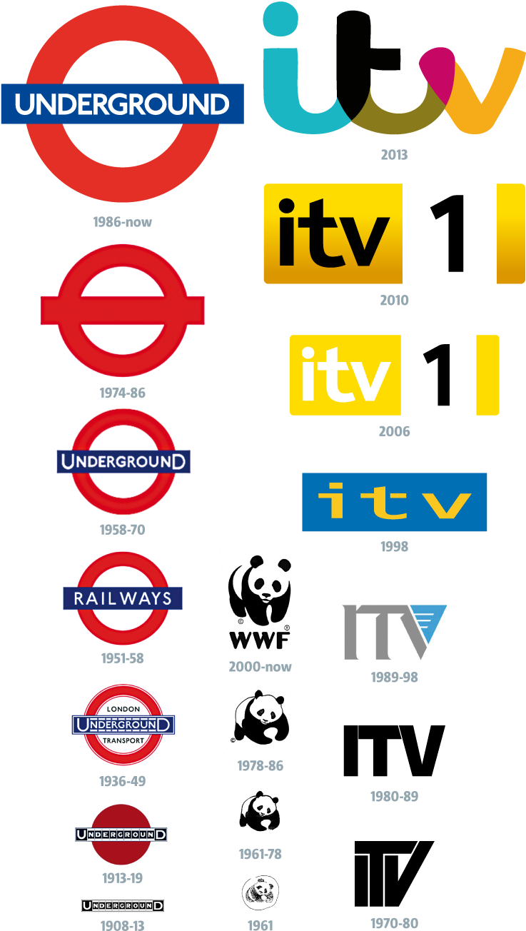 Brand New World The Evolution Of Company Logo Metro - Brixton Clipart (748x1323), Png Download