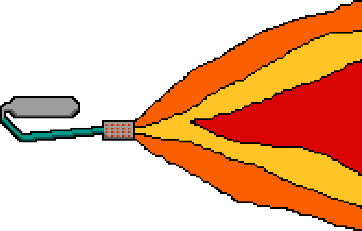 Flamethrower I Clipart (1200x1200), Png Download