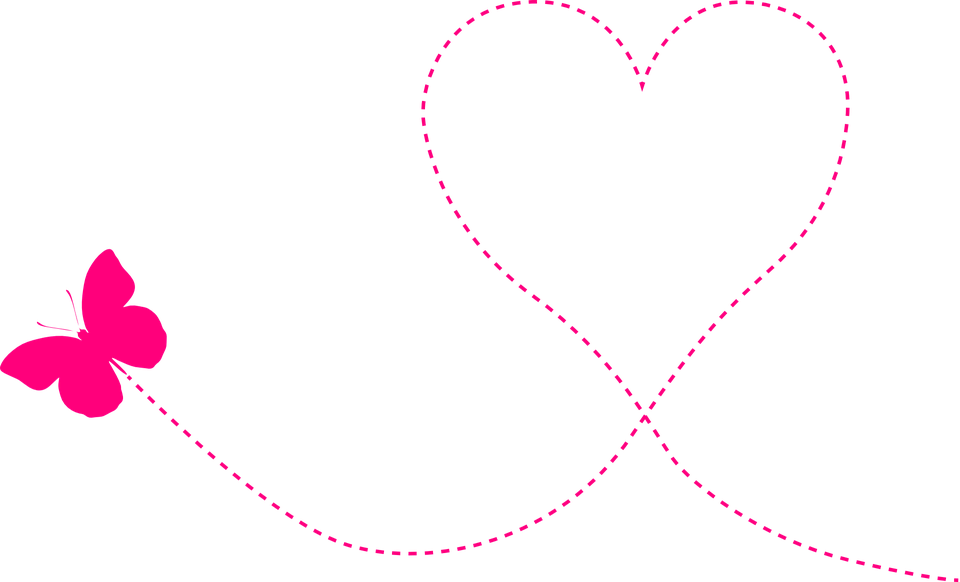 Amor Mariposa Butterfly Heart Clipart Png Download Large Size Png Image Pikpng