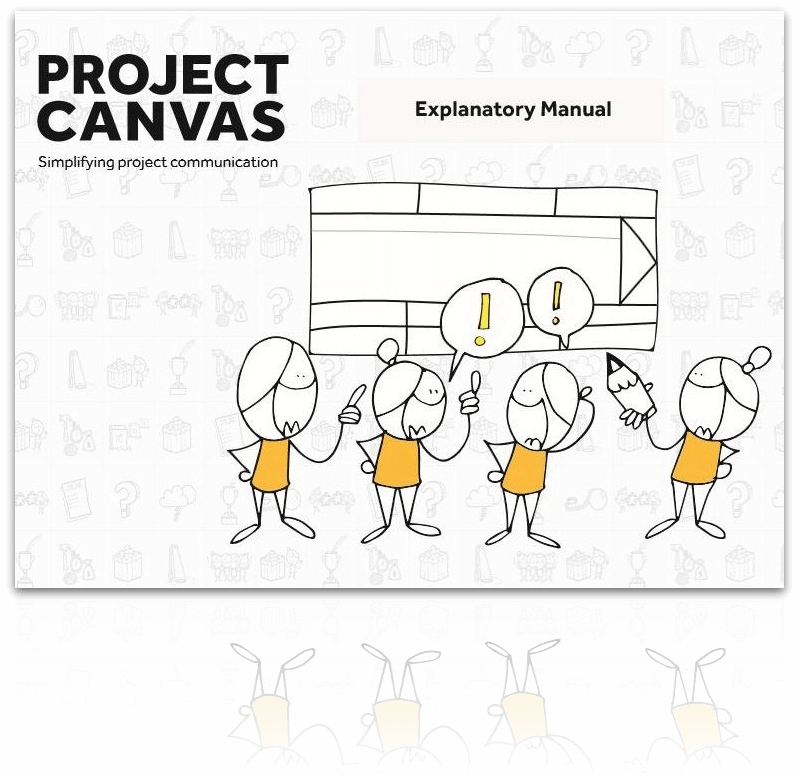 Project Canvas Manual - Cartoon Clipart (799x777), Png Download