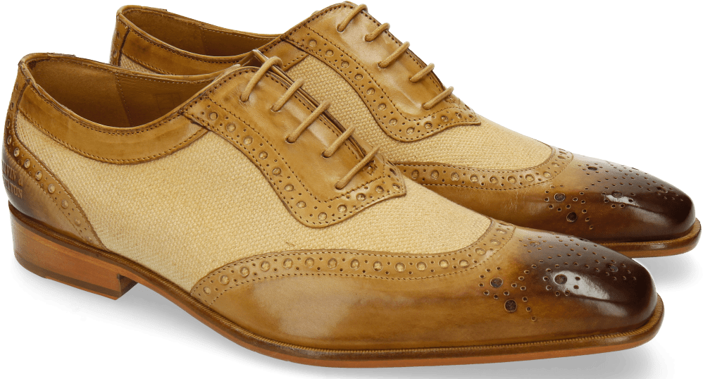 Oxford Shoes Clark 16 Canvas Cashmere Beige - Leather Clipart (1024x1024), Png Download
