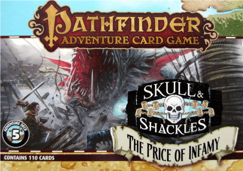 Pathfinder Adventure Card Game - The Price Of Infamy Clipart (800x800), Png Download