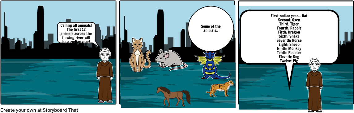 Zodiac Calender - Cartoon Clipart (1164x385), Png Download