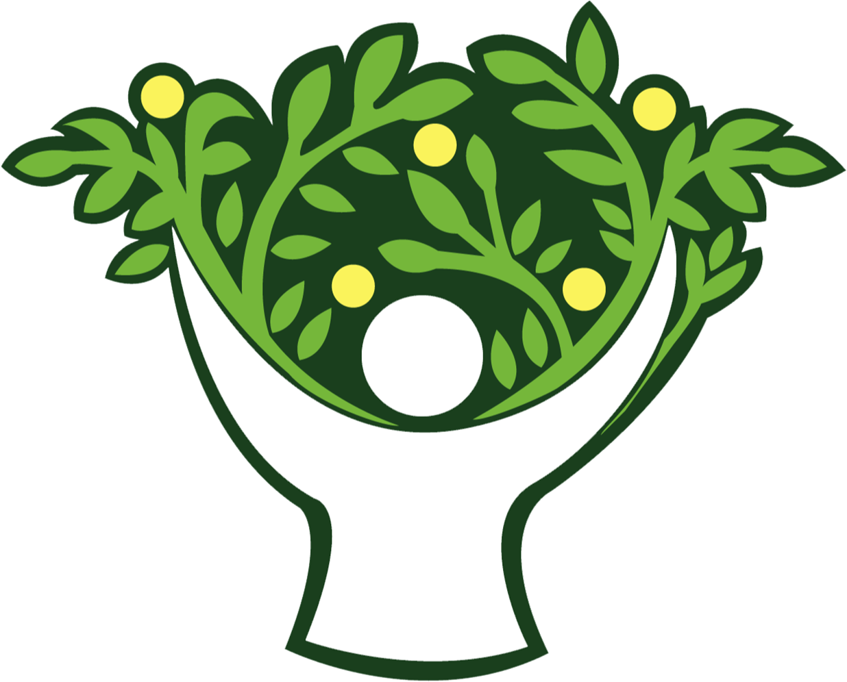 Evergreen Care Trust Clipart (1261x1016), Png Download