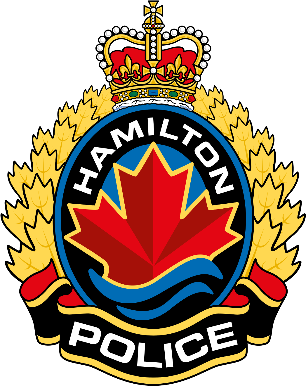 Hamilton Police Services Clipart (1200x1371), Png Download
