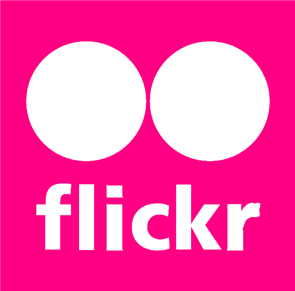 High-quality Flickr Logo - Flickr Icon Vector Png Clipart (1200x1203), Png Download