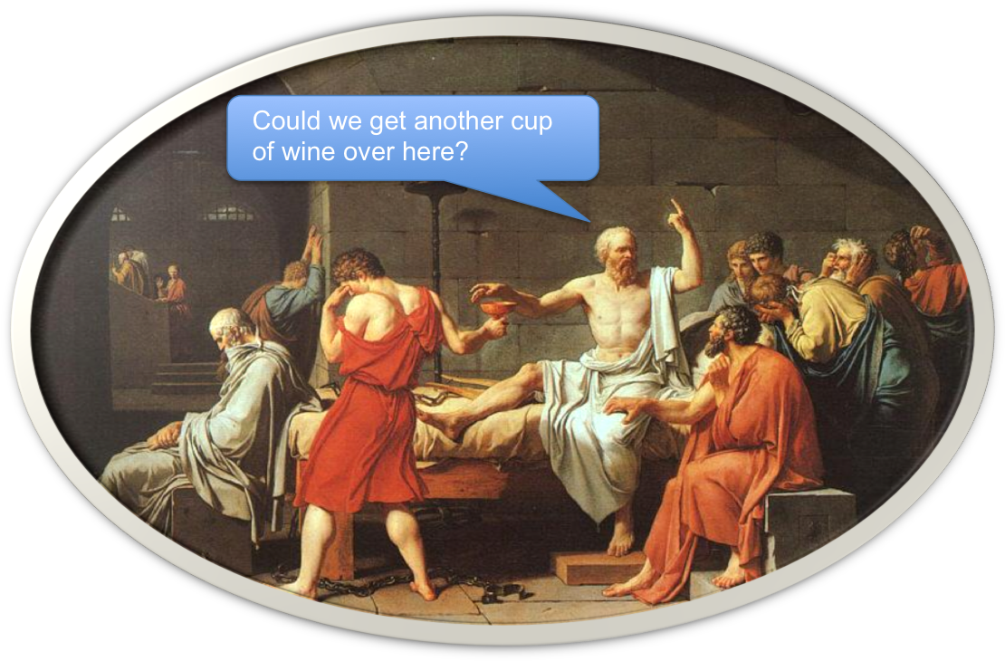 Ordering Wine - Neoclassicism To Realism Art Clipart (1117x736), Png Download