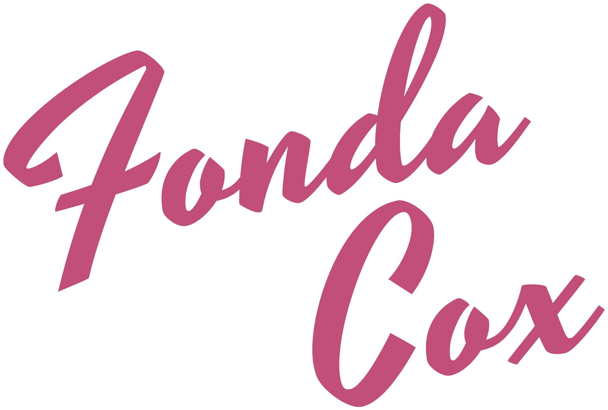 Fondacox Pink Logo - Does Not Commute Clipart (2000x1326), Png Download