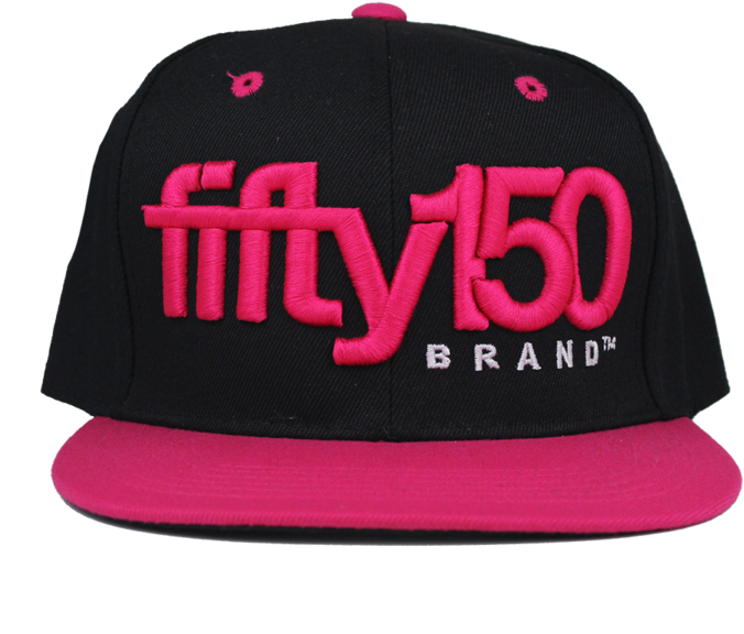 2-tone Black/pink Snapback - Baseball Cap Clipart (768x768), Png Download
