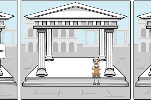 Socrates Clipart Plato - Cartoon - Png Download (640x480), Png Download