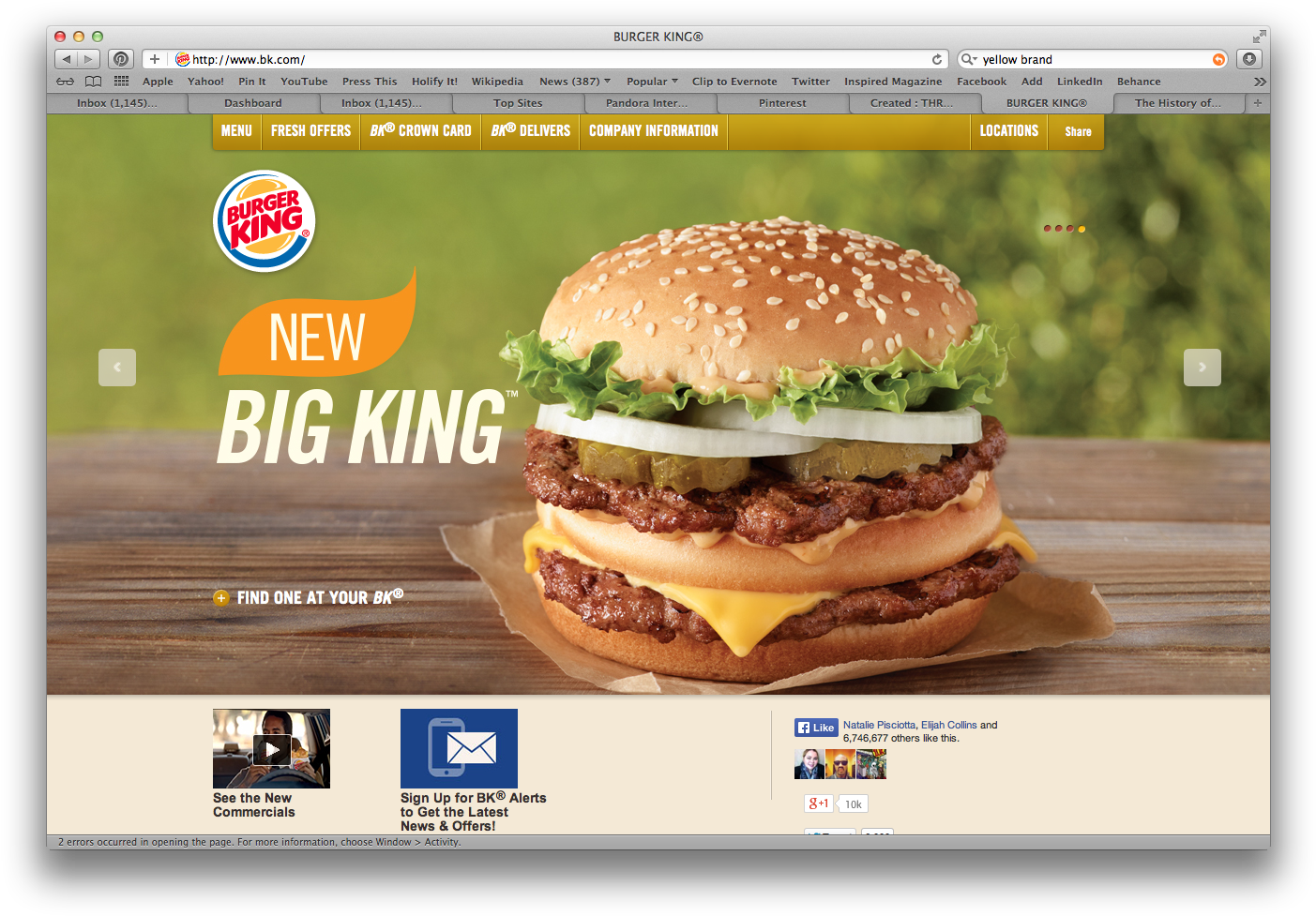 Burger King Chose To Showcase This Burger Outside In Clipart (1403x977), Png Download