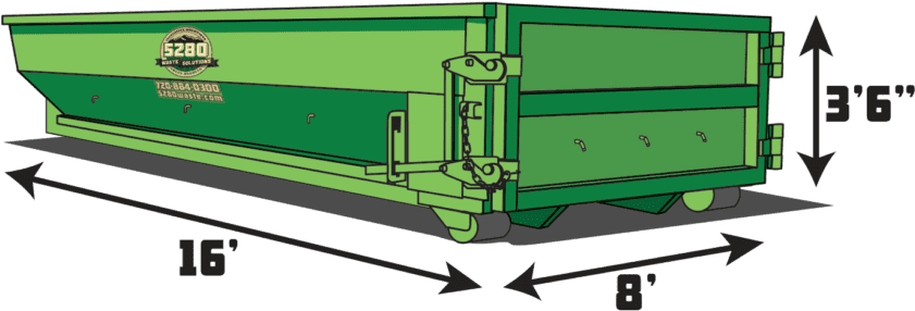 12 Yard Roll Off Dumpster Rental In Denver, Co - Locomotive Clipart (1024x566), Png Download