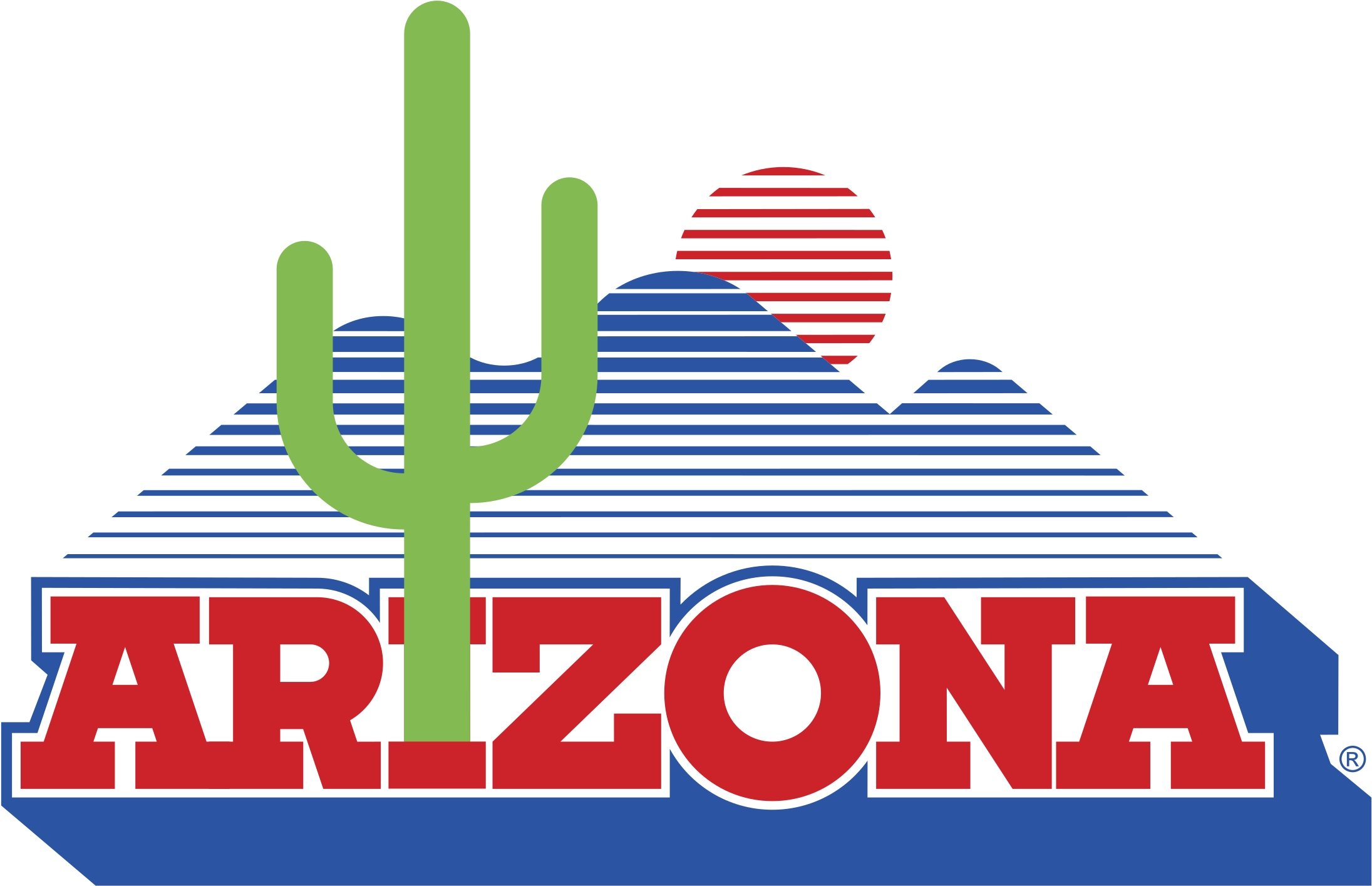 Arizona Wildcats Logo Png Transparent - University Of Arizona Retro Logo Clipart (2400x2400), Png Download