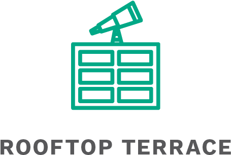 Rooftop-icon - Sign Clipart (1042x833), Png Download