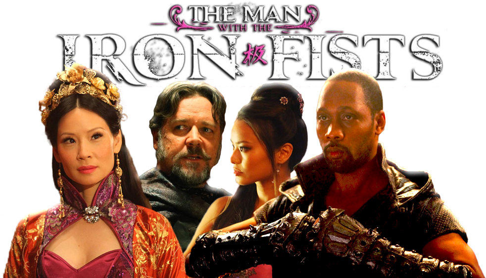 The Man With The Iron Fists Image - Man With The Iron Fists Movie Poster Clipart (1000x562), Png Download