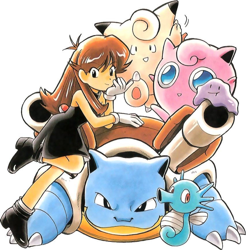 Let's Go Trailer Unites Original Trainers For The First - Blue Pokemon Clipart (854x868), Png Download