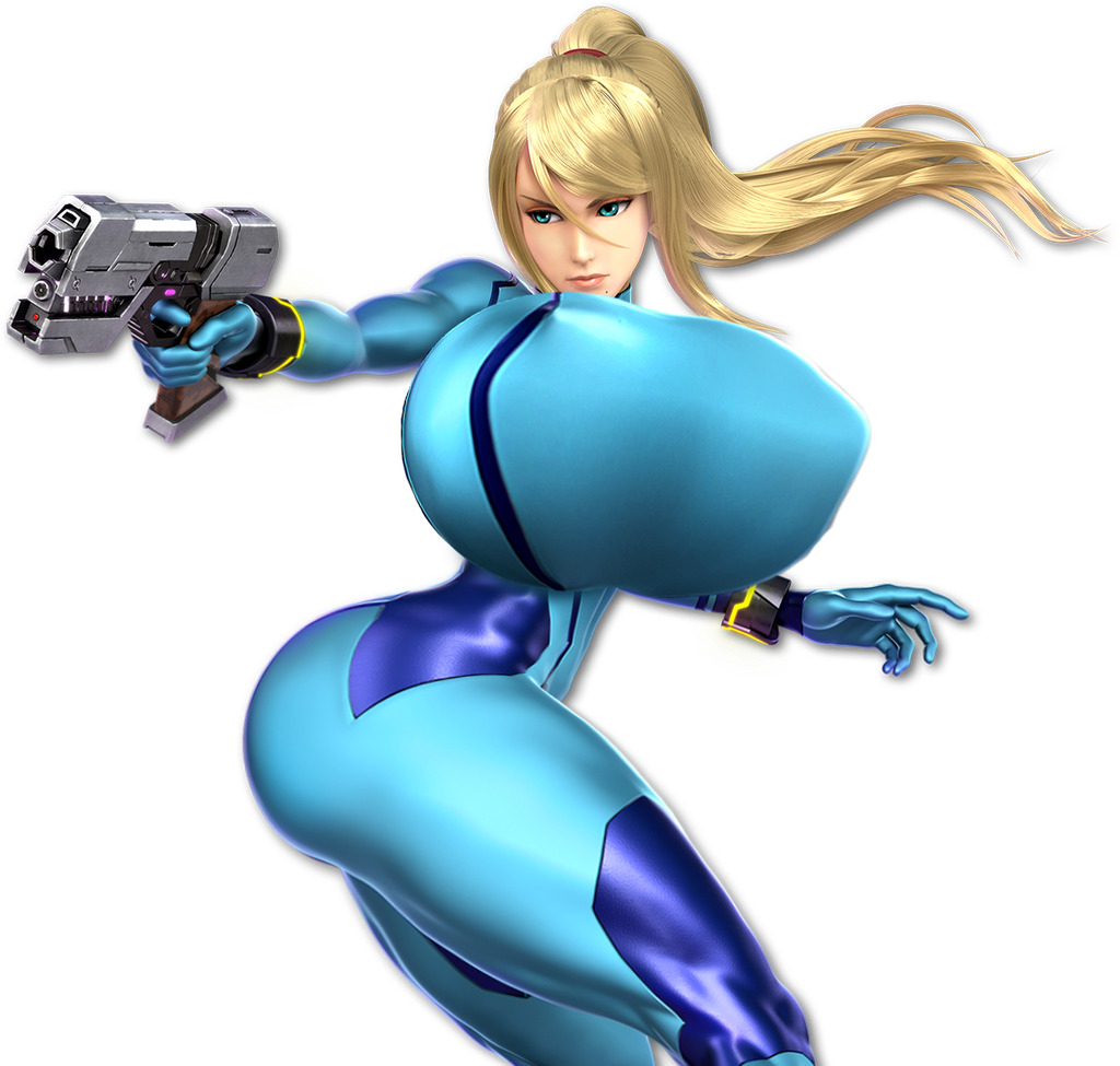Ultra Thicc Suit Samus - Smash Bros Ultimate Lucina Clipart (1024x975), Png Download