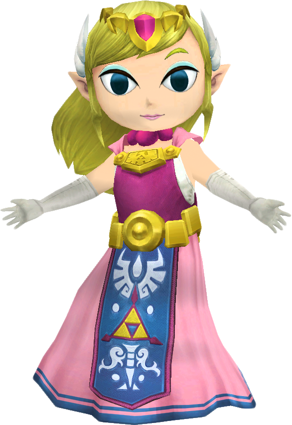 Toonzeldarender - Toon Zelda Png Clipart (690x872), Png Download