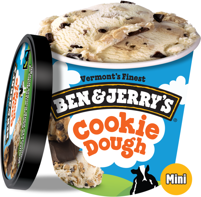 Ben & Jerry Cookie Dough Clipart (720x720), Png Download