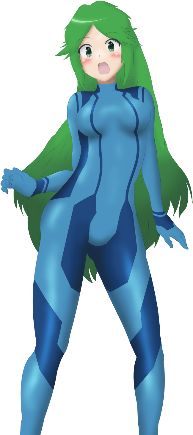 Zero Suit Thread - Palutena In Zero Suit Clipart (670x1480), Png Download