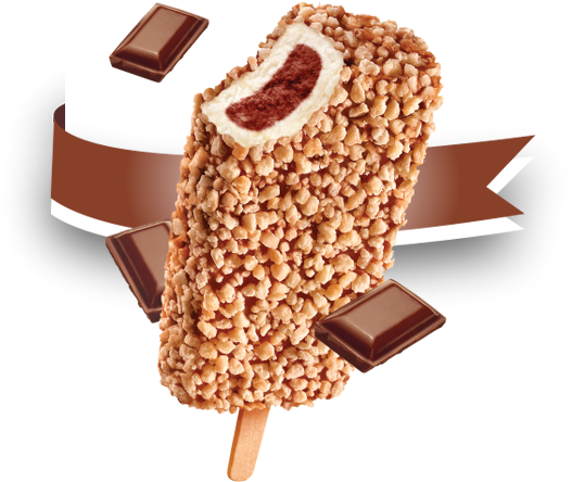 Picture Of Good Humor- Chocolate Éclair 24ct - Eclair Ice Cream Clipart (620x511), Png Download