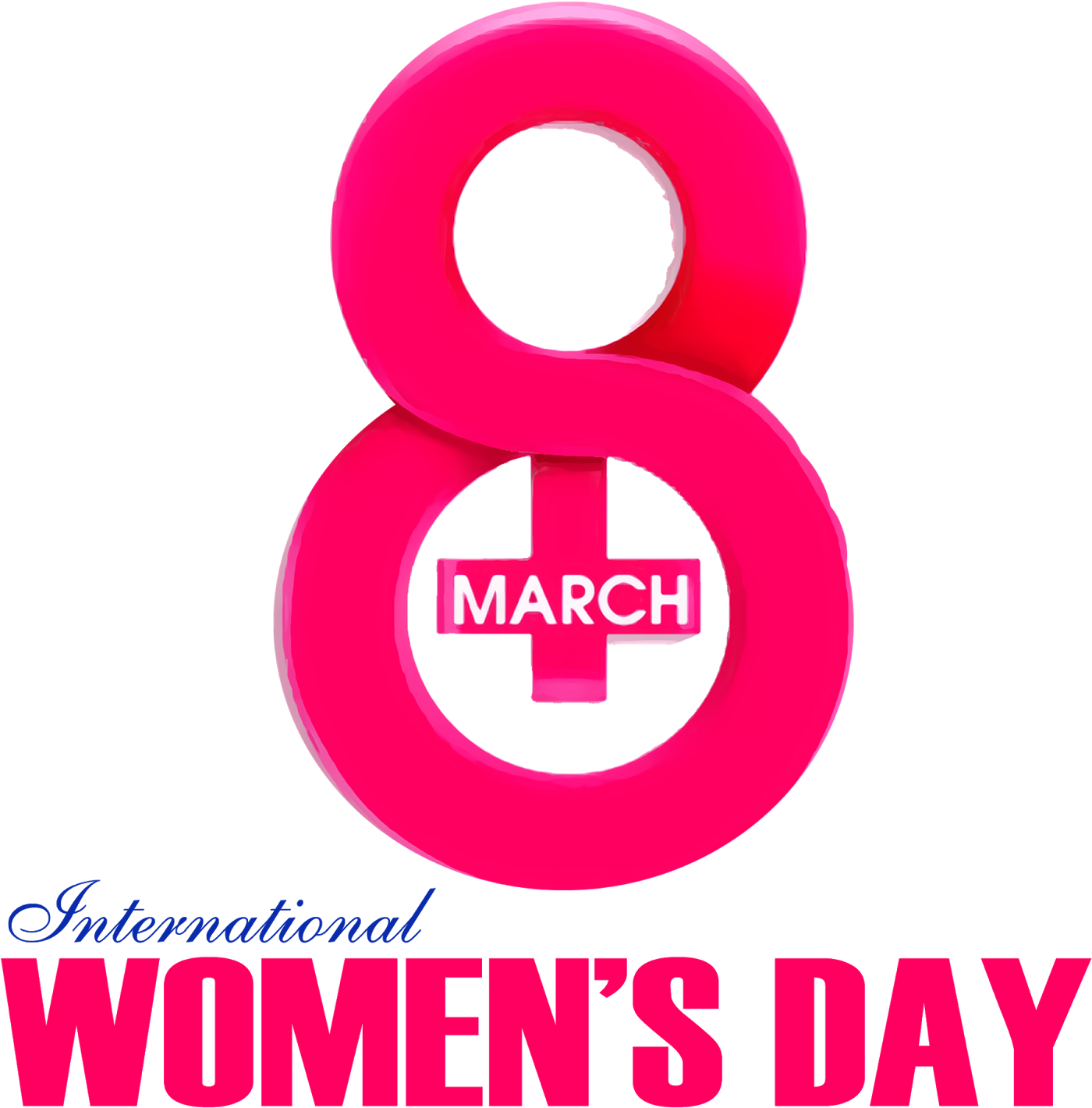 Happy Women's Day Png Hd Images And Photos Free Online Clipart (1400x1420), Png Download