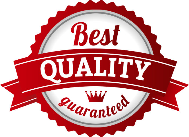 Best Quality Png - Best Quality Guaranteed Logo Clipart (652x473), Png Download