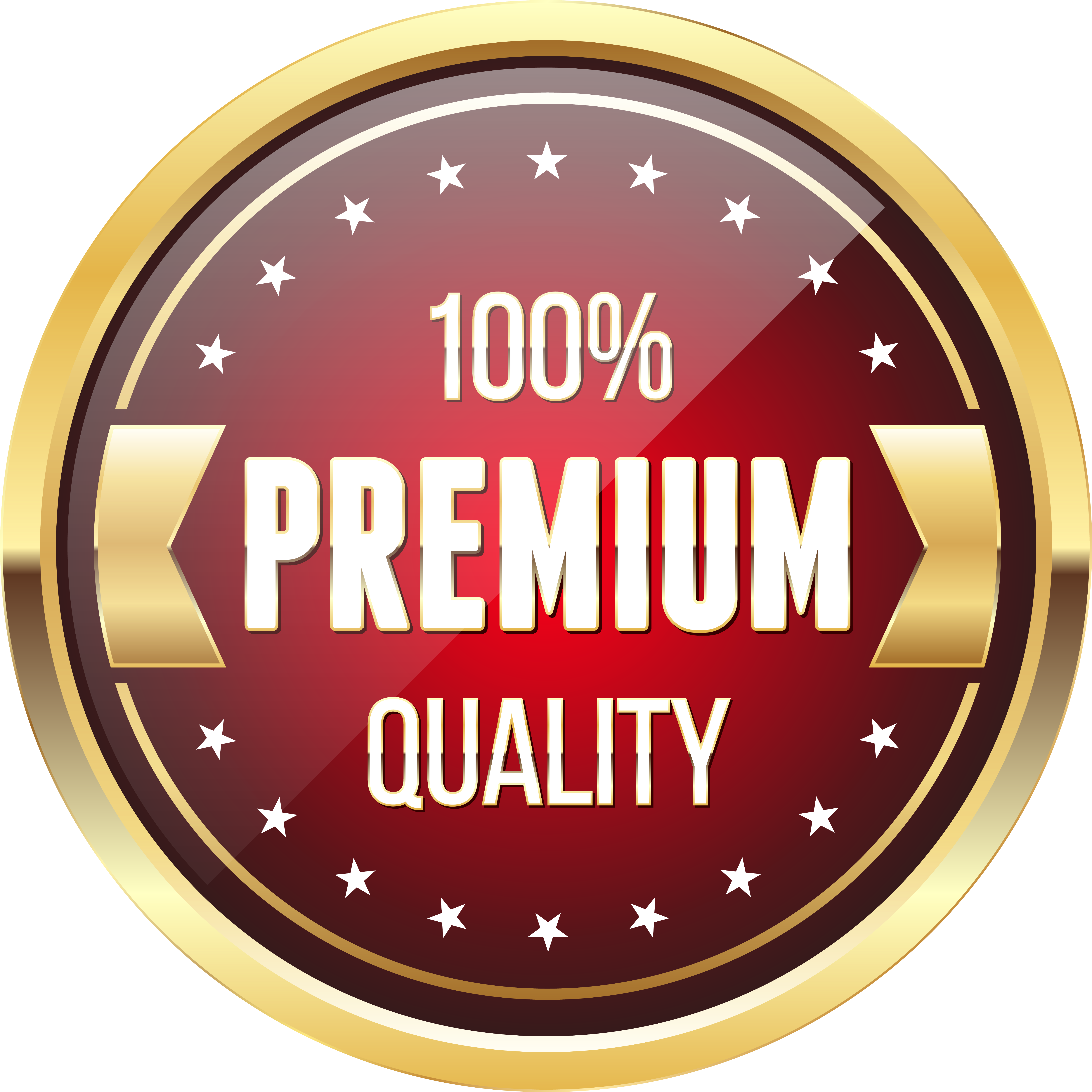 100% Premium Quality Badge Transparent Png Clip Art (6059x6059), Png Download