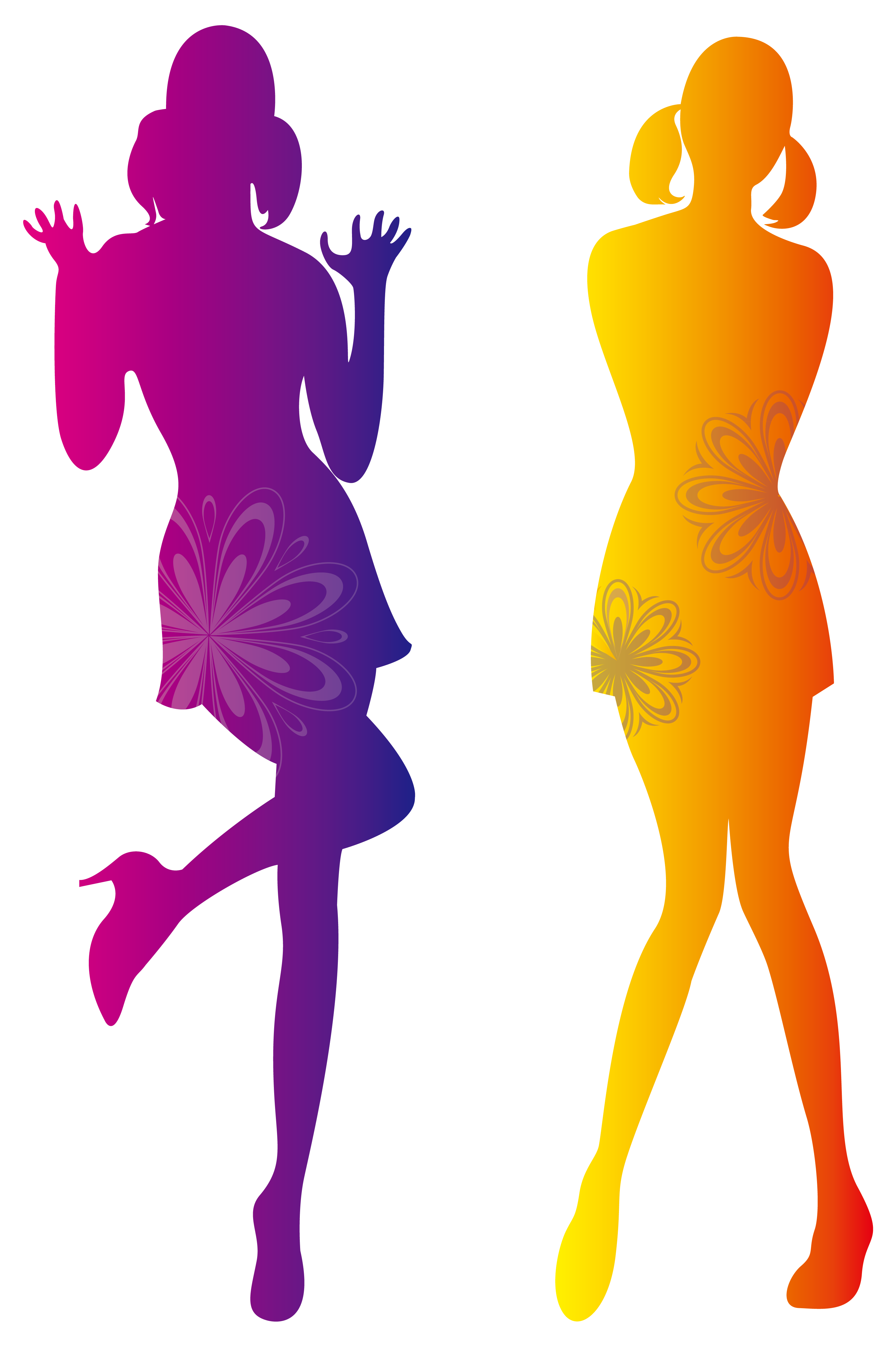 Banner Black And White Download Fashion Silhouette Fashion Poster Clipart Large Size Png Image Pikpng