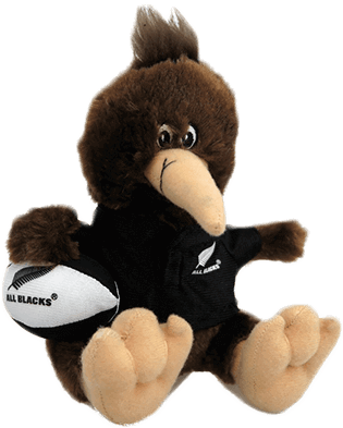 All Blacks Small Haka Kiwi - New Zealand National Rugby Union Team Clipart (600x600), Png Download