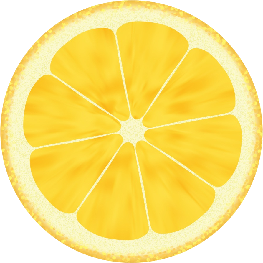 Best Free Lemon High Quality Png - Lemon Slice Clipart (1280x1024), Png Download
