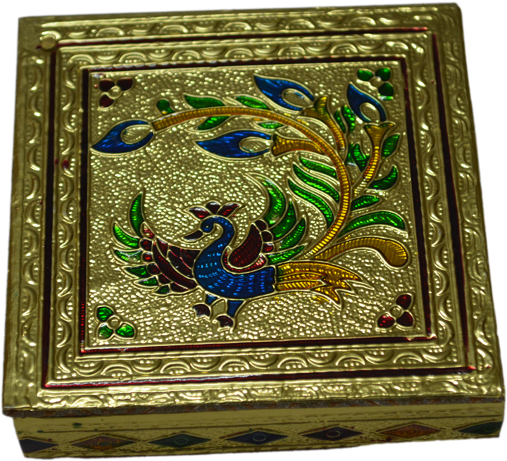 Dry Fruit Gift Box - Peafowl Clipart (1200x800), Png Download