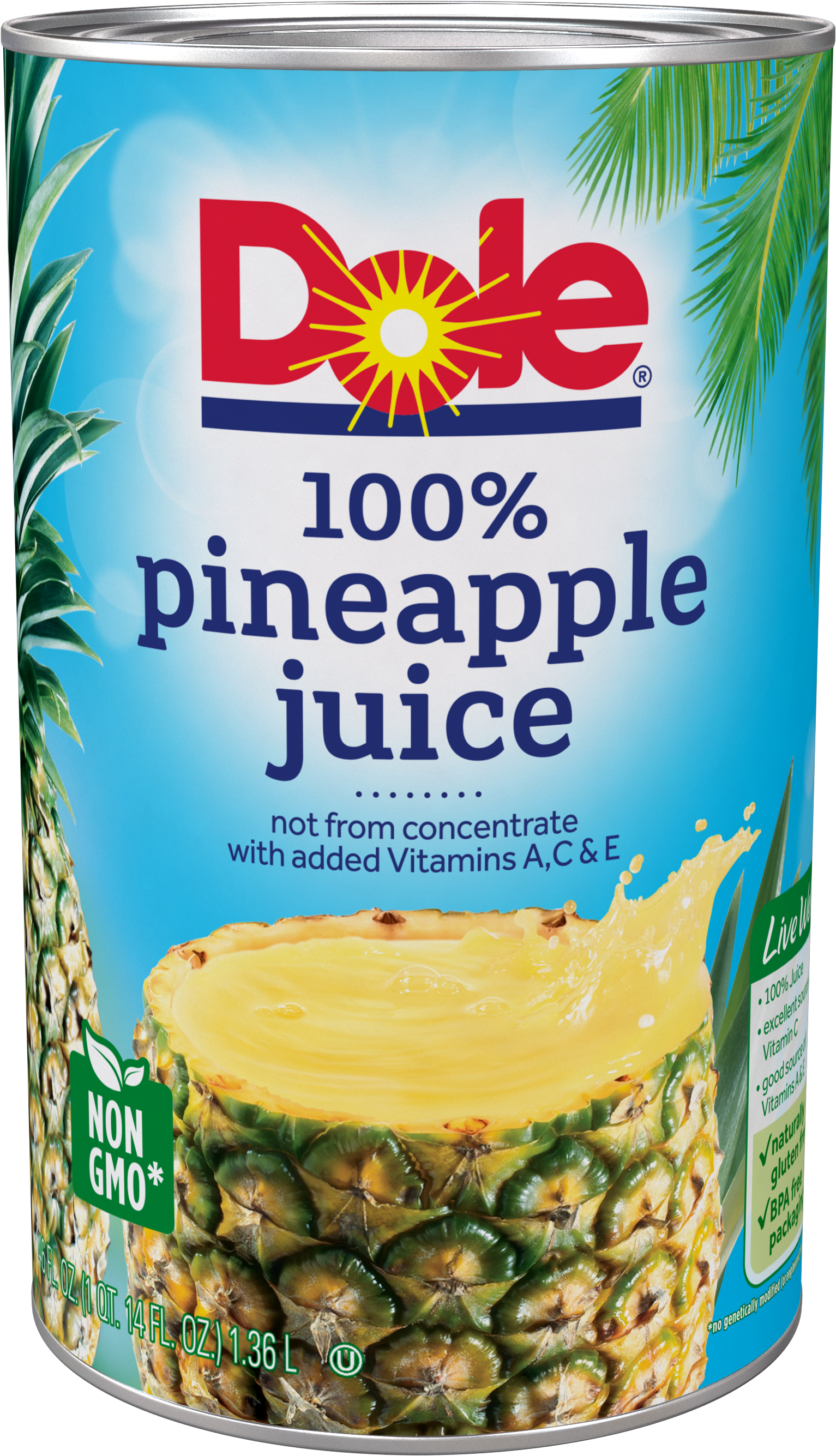 Dole Pineapple Juice Clipart (3000x3000), Png Download