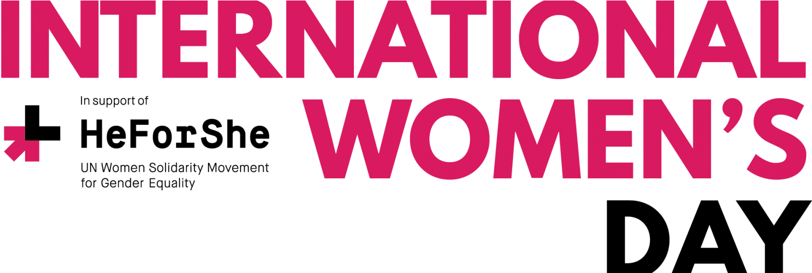 International Women's Day - National Holidays Clipart (1622x541), Png Download