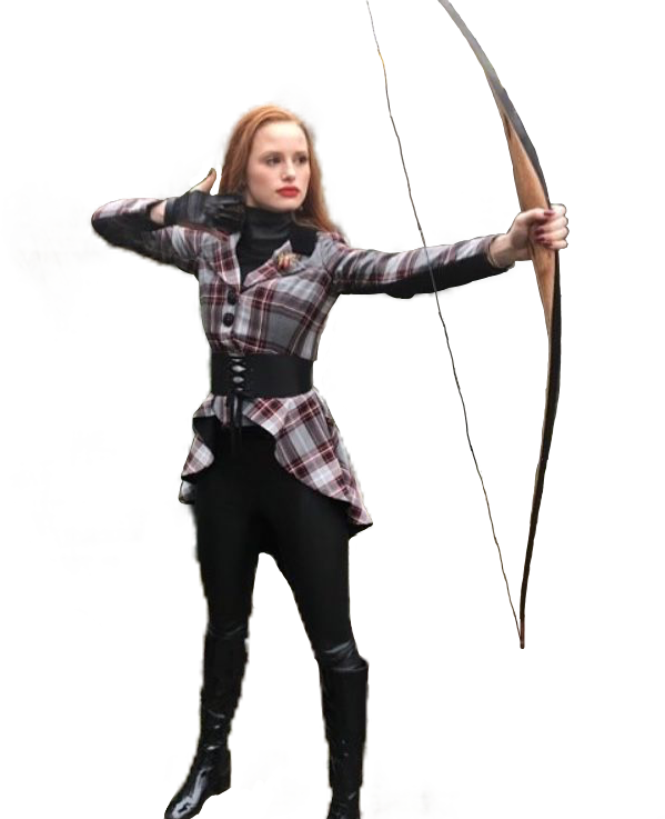 Cheryl Blossom Archery , Png Download - Target Archery Clipart (599x737), Png Download
