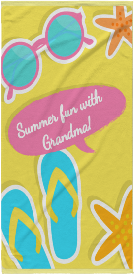 Image Result For Fun Beach Towels For Women - Construction Paper Clipart (600x600), Png Download